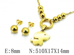 HY 316L Stainless Steel jewelry Animal Set-HY91S0900HHV
