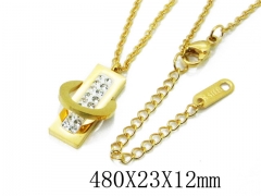 HY Wholesale| Popular CZ Necklaces-HY80N0333ME