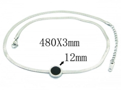 HY Wholesale Stainless Steel 316L Necklaces-HY91N0193HND