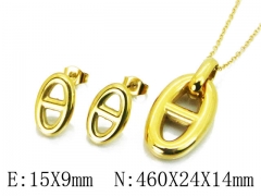 HY Wholesale 316L Stainless Steel jewelry Set-HY91S0994HJL