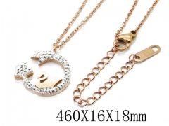HY Stainless Steel 316L Necklaces (Animal Style)-HY80N0343NL