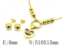 HY Wholesale 316L Stainless Steel Lover jewelry Set-HY91S0924HHS