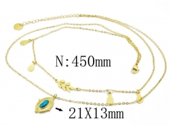 HY Wholesale Stainless Steel 316L Necklaces-HY32N0145HID