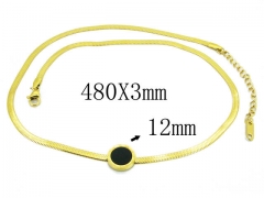 HY Wholesale Stainless Steel 316L Necklaces-HY91N0194HPD