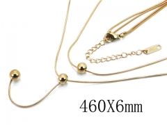 HY Wholesale Stainless Steel 316L Necklaces-HY19N0082HHW
