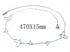 HY Stainless Steel 316L Necklaces (Animal Style)-HY19N0086HHW
