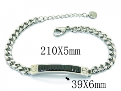 HY Wholesale 316L Stainless Steel Bracelets-HY19B0155HHW