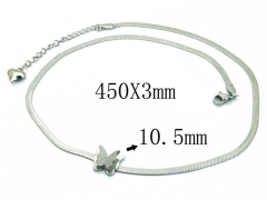 HY Stainless Steel 316L Necklaces (Animal Style)-HY19N0063OY
