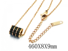 HY Wholesale Stainless Steel 316L CZ Necklaces-HY19N0115HFF