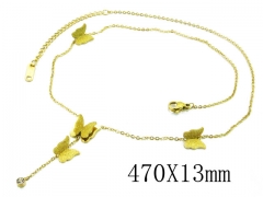 HY Stainless Steel 316L Necklaces (Animal Style)-HY19N0084HHR