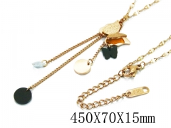 HY Stainless Steel 316L Necklaces (Animal Style)-HY19N0070HHV