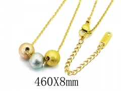 HY Wholesale Stainless Steel 316L Necklaces-HY19N0117OS