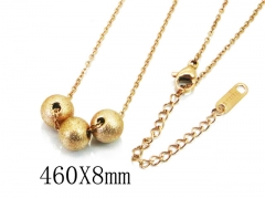 HY Wholesale Stainless Steel 316L Necklaces-HY19N0120OR