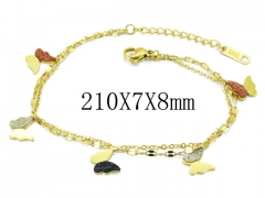 HY Wholesale 316L Stainless Steel Bracelets-HY19B0144HHF