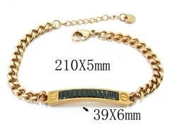 HY Wholesale 316L Stainless Steel Bracelets-HY19B0157HIX
