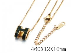 HY Wholesale Stainless Steel 316L Necklaces-HY19N0109PB