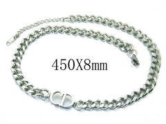 HY Wholesale Stainless Steel 316L Necklaces-HY19N0054HRR