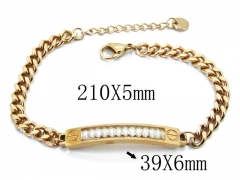 HY Wholesale 316L Stainless Steel Bracelets-HY19B0154HIY