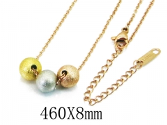 HY Wholesale Stainless Steel 316L Necklaces-HY19N0118OB