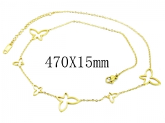 HY Stainless Steel 316L Necklaces (Animal Style)-HY19N0087HIQ