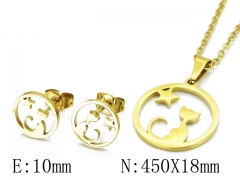 HY 316L Stainless Steel jewelry Animal Style Set-HY58S0710JV