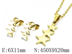 HY Wholesale 316L Stainless Steel jewelry Set-HY58S0699JW