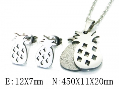 HY Stainless Steel jewelry Plant Style Set-HY58S0741KE