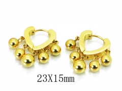 HY Wholesale 316L Stainless Steel Drops Earrings-HY32E0104HZL