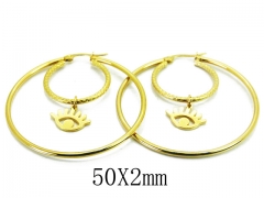 HY Wholesale 316L Stainless Steel Earrings-HY58E1436LE