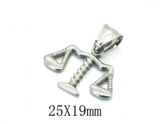 HY 316L Stainless Steel Popular Pendant-HY39P0513JW