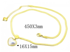 HY Wholesale Necklace (Pearl)-HY32N0171HZL