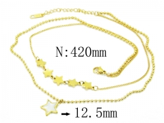 HY Wholesale Stainless Steel 316L Necklaces-HY32N0191HHE