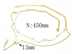 HY Wholesale Necklace (Pearl)-HY32N0153HHL