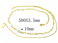 HY Wholesale Necklace (Pearl)-HY32N0187HXX