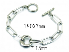 HY Wholesale Stainless Steel 316L Bracelets-HY39B0539LF