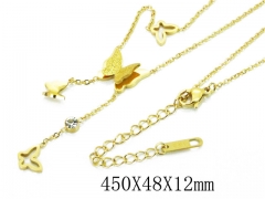 HY Stainless Steel 316L Necklaces (Animal Style)-HY32N0164HDD