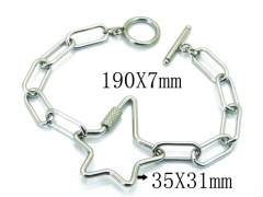 HY Wholesale Stainless Steel 316L Bracelets-HY39B0545MZ