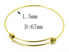 HY Wholesale 316L Stainless Steel Bangle-HY58B0489KX