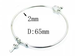 HY Wholesale 316L Stainless Steel Bangle-HY58B0471LX