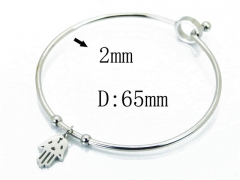 HY Wholesale 316L Stainless Steel Bangle-HY58B0468LY