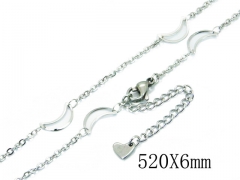 HY Wholesale Stainless Steel 316L Necklaces-HY39N0545KLQ