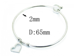 HY Wholesale 316L Stainless Steel Bangle-HY58B0473LV