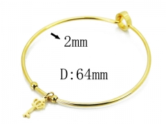 HY Wholesale 316L Stainless Steel Bangle-HY58B0486LLA