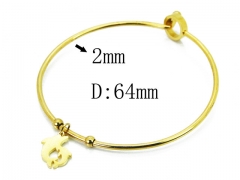 HY Wholesale 316L Stainless Steel Bangle-HY58B0479LL
