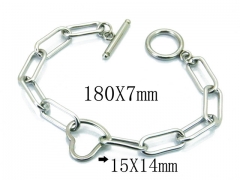 HY Wholesale Stainless Steel 316L Bracelets-HY39B0536LX