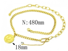 HY Wholesale Stainless Steel 316L Necklaces-HY32N0176PL