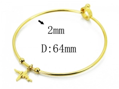 HY Wholesale 316L Stainless Steel Bangle-HY58B0477LLA
