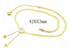 HY Wholesale Stainless Steel 316L Necklaces-HY32N0168PW