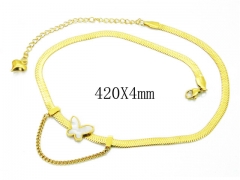 HY Stainless Steel 316L Necklaces (Animal Style)-HY32N0170HFF