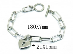 HY Wholesale Stainless Steel 316L Bracelets-HY39B0528LA